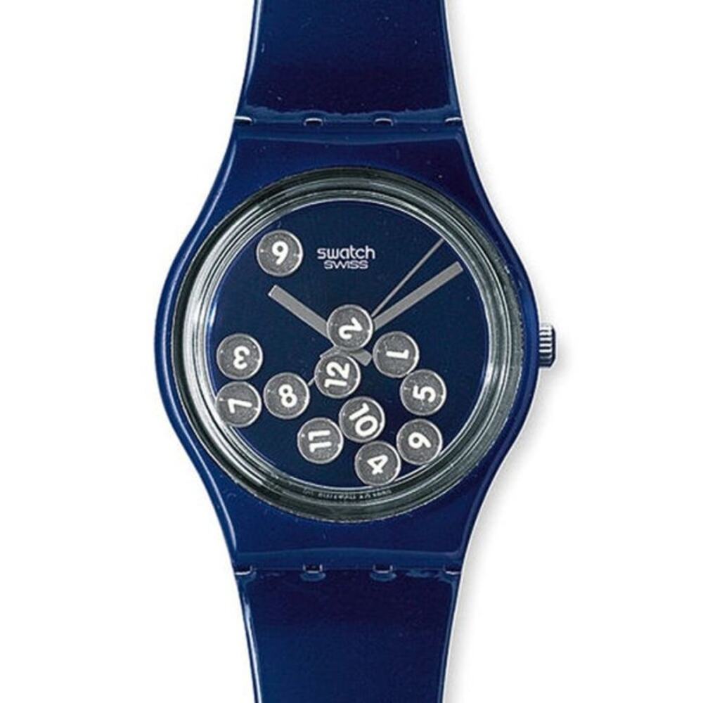 Vintage Swatch Watch "Tempo Libero" GN172 limited artist Special by Bruno Munari